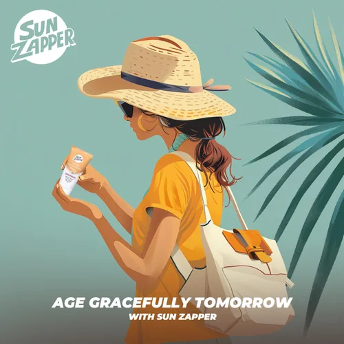 Vista 4 de Sun Zapper BB Cream Tinted Moisturizer Protector solar SPF 50+ Light Medium – Protector solar facial con ciruela Kakadu y aceite de jojoba
