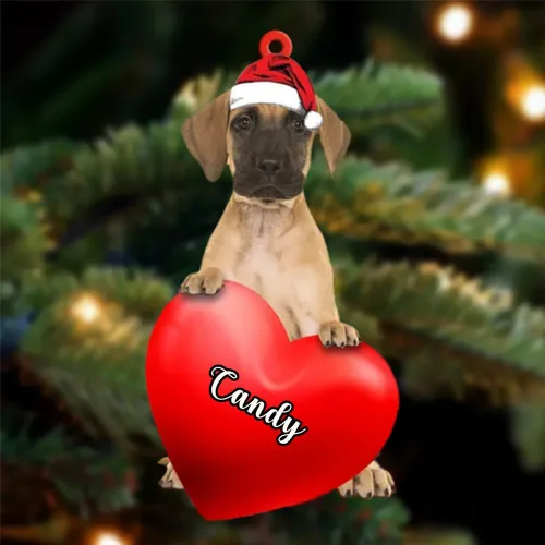 Vista 93 de Adornos de Navidad personalizados para perros, nombre personalizado, adorno de Malamute de Alaska, adornos acrílicos, regalos de Navidad, amantes