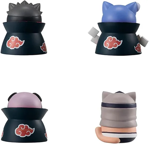 Vista 7 de Megahouse - Naruto Shippuden - Nyaruto Shippuden: Battle to defend Konoha!, Mega Cat Project (set completo con regalo)
