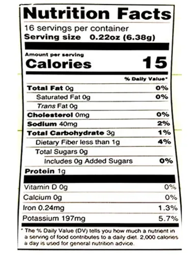 Vista 2 de Té de hierbas de melón amargo en rodajas 100% natural deshidratado, 3.5 oz