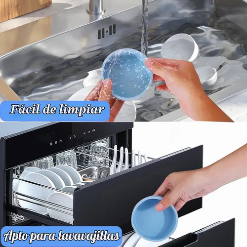 Vista 5 de 3 piezas ZHYEEDAA molde de huevo para freidora de aire, moldes de huevo de silicona, molde individual reutilizable para mordeduras de huevo, molde