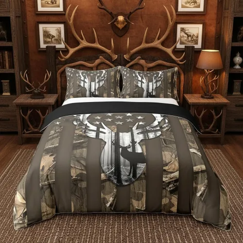 Vista 43 de Castle Fairy Juego de funda de edredón con estampado de leopardo, 100 % algodón natural, juego de funda de edredón de guepardo africano con 1 funda