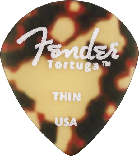 Vista 2 de Fender Púas de guitarra pesada Tortuga 351 (6)