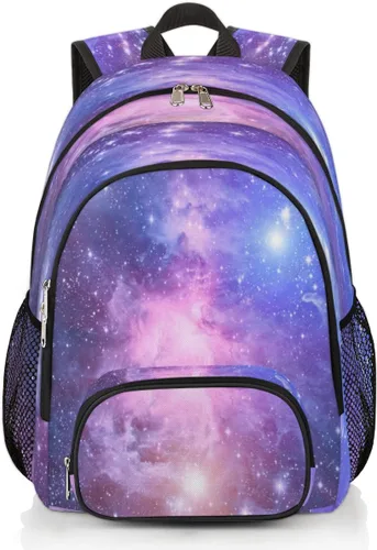 Vista 9 de Mochilas escolares para mujeres y hombres - Elegante mochila escolar universitaria - Mochilas de viaje resistentes al agua para niñas y niños, Azteca