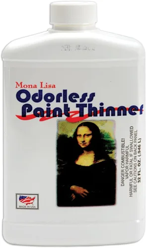 Vista 2 de Mona Lisa diluyente de pintura inodoro de 32 onzas