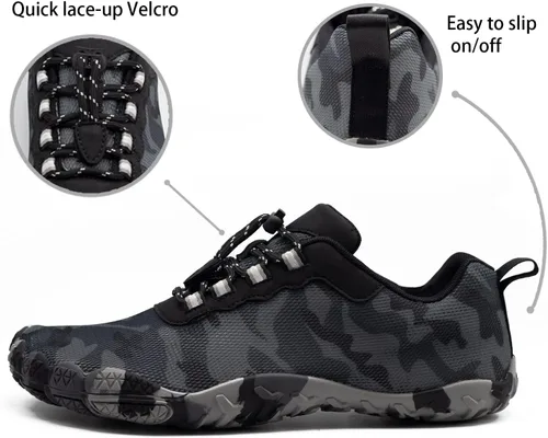 Vista 3 de Zapatos de agua para hombre y mujer, secado rápido, descalzos, para playa, Brook, atléticos, deportivos, para navegar, surf, senderismo, yoga, uso