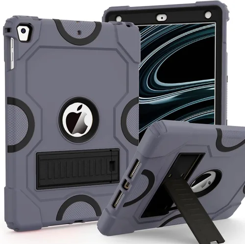 Vista 12 de ZoneFoker Funda para iPad de 6ª/5ª generación (9.7 pulgadas, modelo 2018/2017), iPad Air 2 / 1ª, iPad Pro 9.7, funda protectora resistente a prueba