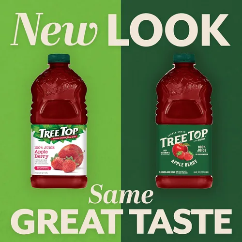 Vista 5 de Tree Top Jugo de bayas de manzana, 64 onzas líquidas (paquete de 2)