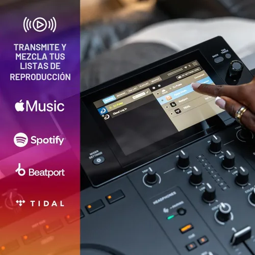 Vista 6 de AlphaTheta XDJ-AN 2-Channel All-in-One DJ System, Touchscreen, Wi-Fi