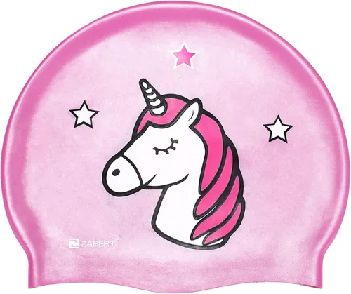 Vista 6 de C600 Kids Girls Boys Swimming Cap Unique Design Premium Quality