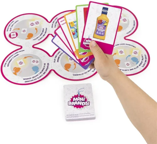 Vista 4 de Spin Master 6063724 Surprise Mini Brands Supermarket Race Juego de mesa de 5 piezas con 2 movers coleccionables