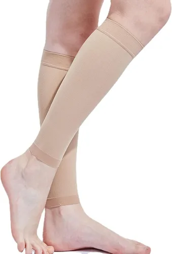 Vista 8 de Medias de compresión médicas para mujer 15-20mmhg Calcetines Manga de pantorrilla