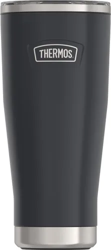 Vista 4 de THERMOS ICON SERIES, vaso de acero inoxidable con cierre deslizante, 18 onzas, carmesí
