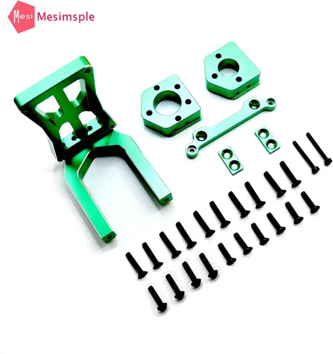 Vista 6 de Alum Front Xmaxx Motor Mount 7760 para 1/5 X-Maxx 6S & X Maxx 8S & 1/6 XRT 8S Motor Plate Camión Actualizaciones Parte Verde
