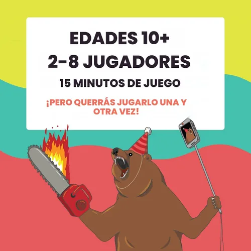 Vista 7 de That Escalated Quickly de Exploding Kittens, 2-8 jugadores - Edades 10+ - 15 minutos para jugar - Divertido juego de cartas cooperativo para noche