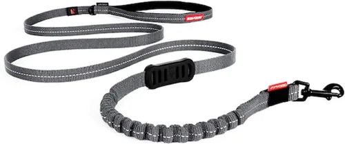 Vista 4 de EzyDog Zero Shock LITE - Correa elástica para perros que tiran o excitan, doble asa y reflectante para perros medianos o pequeños