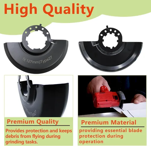 Vista 4 de 43-54-1220 Amoladora angular de seguridad para amoladora angular Milwauke 2780-20, 2781-20, 6117-30, 6117-31, 6124-30