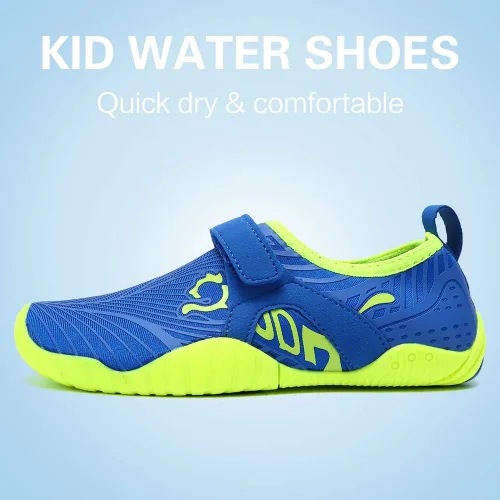 Vista 2 de CIOR Zapatos de agua ligeros para niños y niñas, tenis acuáticos para la playa (niños pequeñosniños grandes)