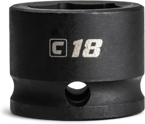 Vista 14 de Capri Tools - Llave de vaso de impacto corto de 8 mm, 3/8 pulgadas de transmisión, 6 puntos, métrica