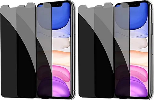 Vista 27 de YMHML Paquete de 2 protectores de pantalla de privacidad compatibles con iPhone SE 2020 2ª 2022 de 3ª generación, iPhone 8, 7, 6S, 6, 6, 6