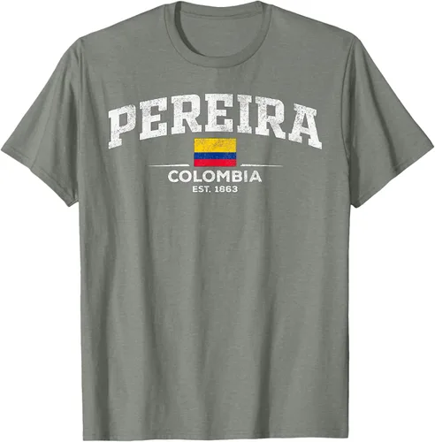 Vista 36 de Camiseta Pereira Colombia, Negro