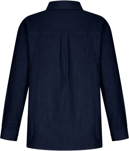 Vista 98 de SMIDOW Camisa de algodón y lino con botones para mujer