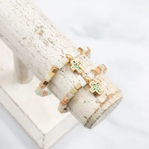 Vista 2 de Pulseras para mamá y yo, juego de pulseras a juego para madre e hija, regalo para mujeres, amistad, familia, joyería con bonito dije de sonrisa