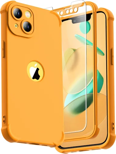Vista 152 de ORETECH Funda para iPhone 11, con [2 protectores de pantalla de vidrio templado] [prueba de caídas de grado militar de 10 pies]
