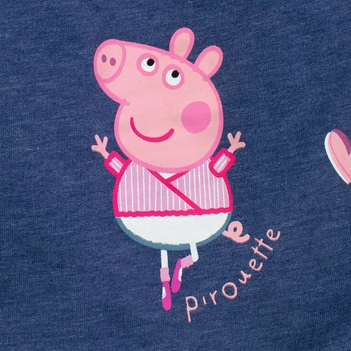 Vista 4 de Peppa Pig Conjunto de vestido y top de piña para niñas