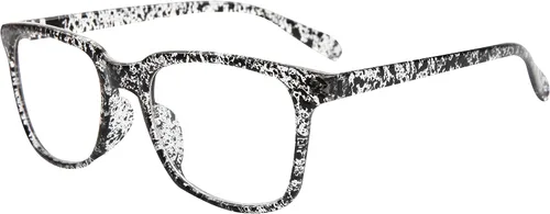 Vista 2 de Gafas de lectura con marco negro para hombres y mujeres, lentes de lectura de moda Ashy