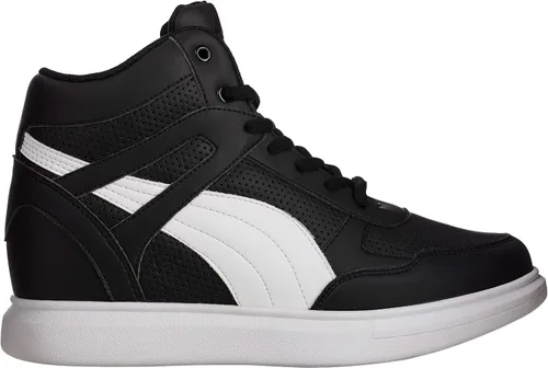 Vista 2 de Calto Zapatos invisibles para hombre con aumento de altura Zapatillas de deporte de moda con cordones 3.8 pulgadas más alto
