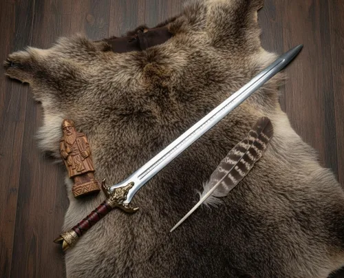 Vista 3 de Espada vikingo Conan The Steel Barbarian Father Prop hecha a mano, espada atlante de Damasco Conan, espada vikinga, regalos vikingos para hombres