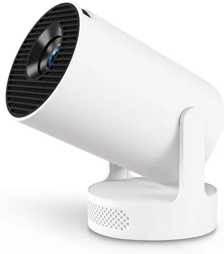 Vista 10 de Mini proyector HY260PRO, resolución nativa 1080P, Android 11.0, WiFi 6, Bluetooth 5.4, 200 lúmenes ANSI, pantalla de 130 pulgadas