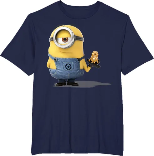 Vista 63 de Camiseta Despicable Me Minions Holding A Ginger Bread Minion Retrato Pequeña