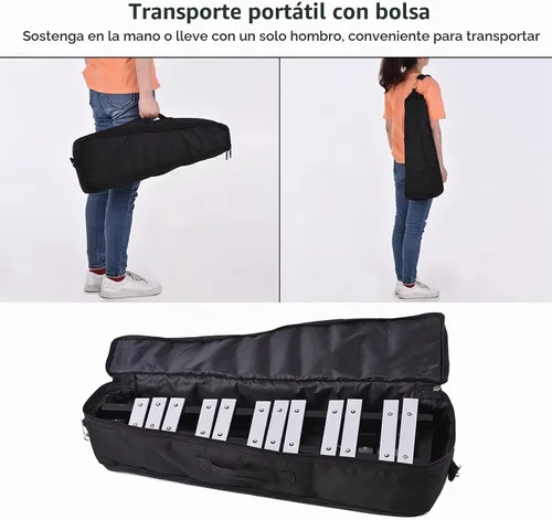 Vista 5 de 30 Note - Xilófono plegable con marco de madera