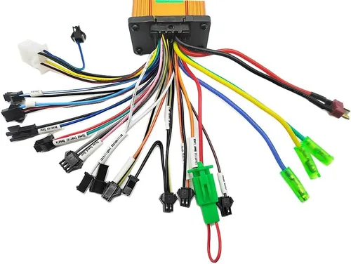 Vista 4 de Universal 24V 36V 48V 60V 250W 350W 10A 15A 20A BLDC Controlador sin escobillas para motor DC Drushless