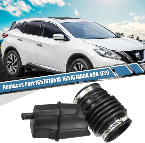Vista 2 de X AUTOHAUX La manguera de admisión del filtro de aire reemplaza 16576-1AA1A 16576-1AA0A 165761AA1A Tubo de arranque de admisión para Nissan Quest