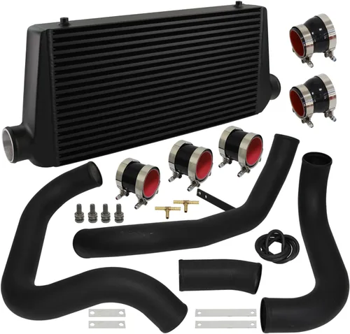 Vista 3 de Kit de intercooler para Nissan Skyline GT-R R32 HCR32 HNR32 RB20DET; R33 ECR33 GTS RB25DET; R34 ER34 GTT RB25DET, 1989-2001 Bolt On