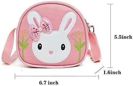 Vista 2 de Huwaimi Little Girls Purse, Toddler Kids Crossbody Bags for Girls New Year Birthday Gift