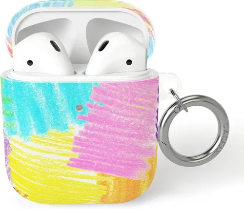 Vista 6 de Casely Funda AirPods 1 y 2 Beatles Paseo nocturno Abbey Road