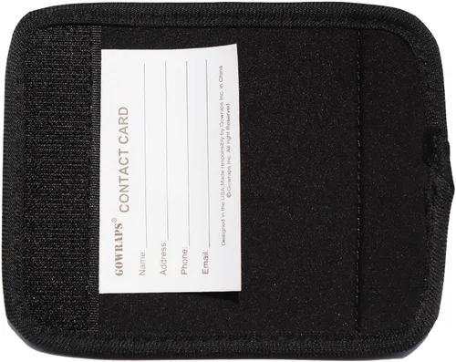 Vista 3 de Paquete de 5 fundas identificadoras para asa de equipajemaletas, para viajes, aviones, cruceros