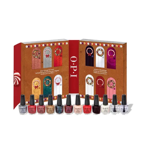 Vista 2 de OPI Nail Lacquer Gift Sets Creme & Shimmer Shades Chip Resistant Nail Polish Trending, Spring, Summer, Fall & Winter Holiday Collections