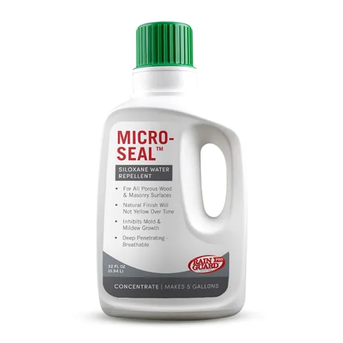 Vista 10 de Rainguard Pro Micro-sello, sellador de superficies para daños por agua y clima, ideal para todas las superficies de madera porosa y mampostería