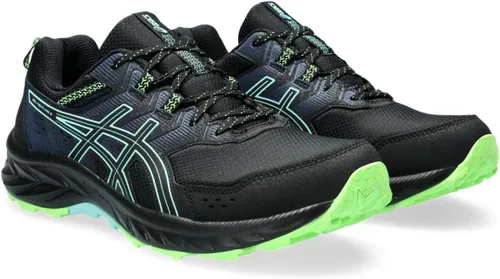 Vista 2 de ASICS Zapatillas de running Gel-Venture 9 para hombre, NegroMenta Iluminada