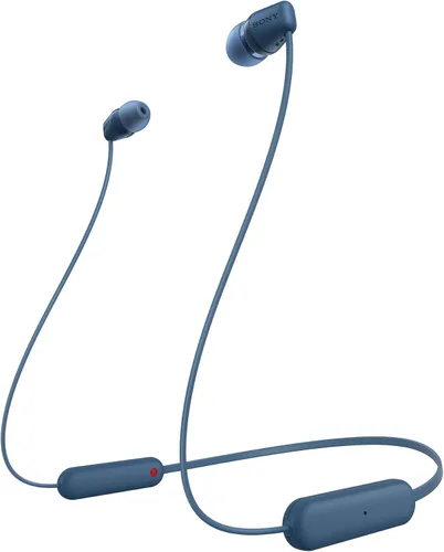 Vista 11 de Sony WI-C100 - Auriculares inalámbricos Bluetooth con micrófono integrado, color negro, (paquete de 2)