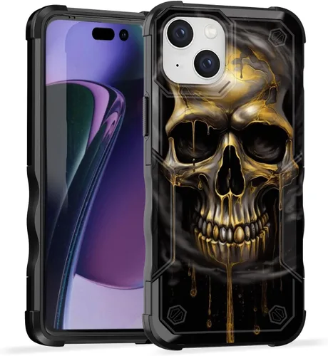 Vista 196 de Funda para iPhone Air, [doble capa] [protección contra caídas de grado militar de 10 pies] Funda resistente a prueba de golpes para iPhone Air