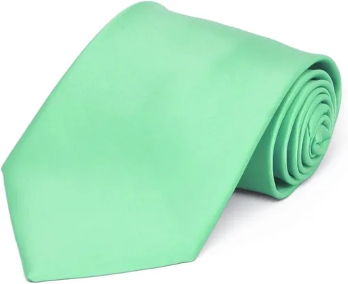 Vista 12 de tiemart Corbata de color sólido prémium Negro