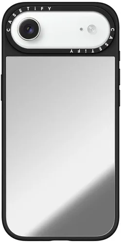 Vista 12 de CASETiFY Funda de espejo para iPhone Air [Reflejante/Compatible con Magsafe / Protección contra caídas de 4.9 pies de grado militar 1X] - Negro