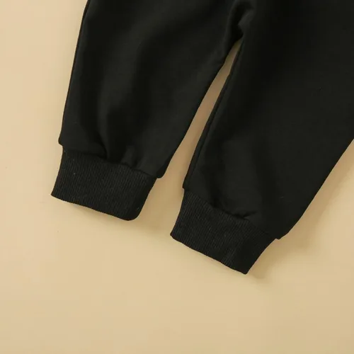 Vista 6 de Engofs Conjunto de sudadera de manga larga para bebé niño y niña, 2 piezas, sudadera de manga larga para otoño e invierno