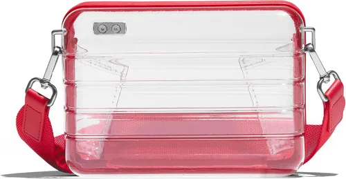 Vista 3 de Away Bolsa transparente para estadios, mini, bandolera transparente para conciertos, festivales y eventos deportivos